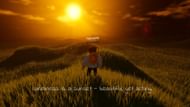 Positive quotes and calm music are constant companions in Are you okay? (Image via Roblox)